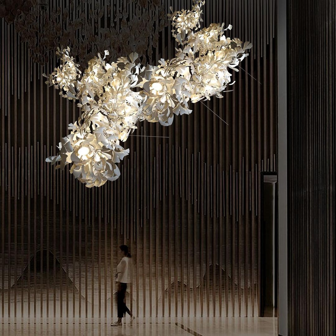 Gingko Chandelier E