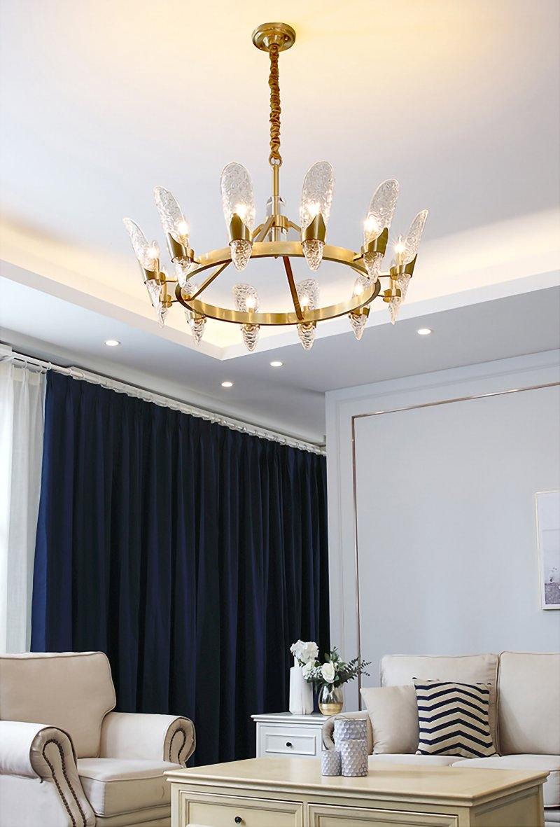 Brass Chandelier