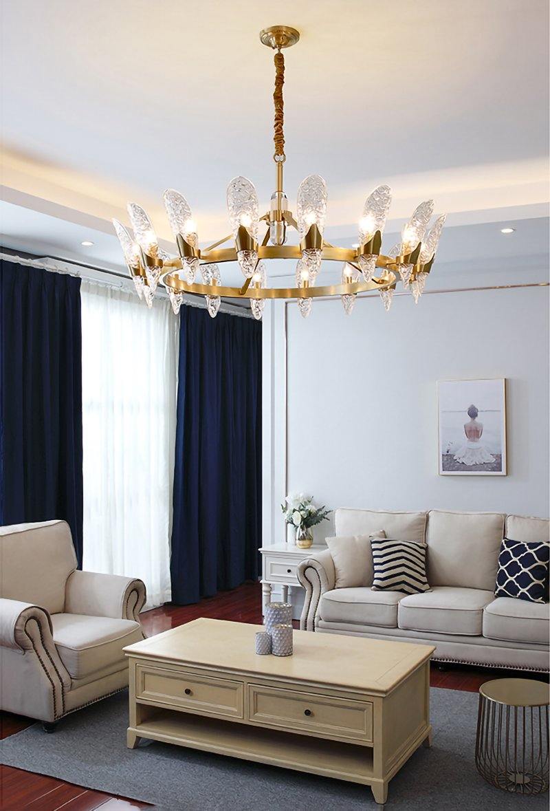 Brass Chandelier