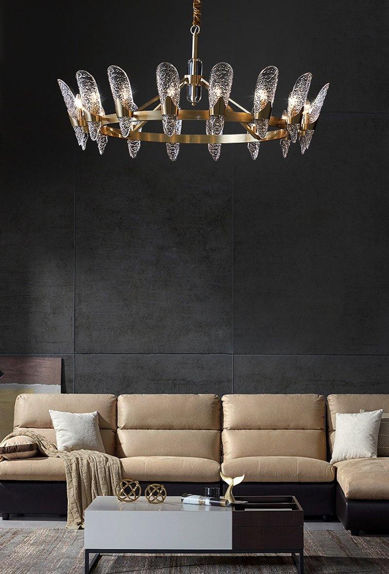 Brass Chandelier