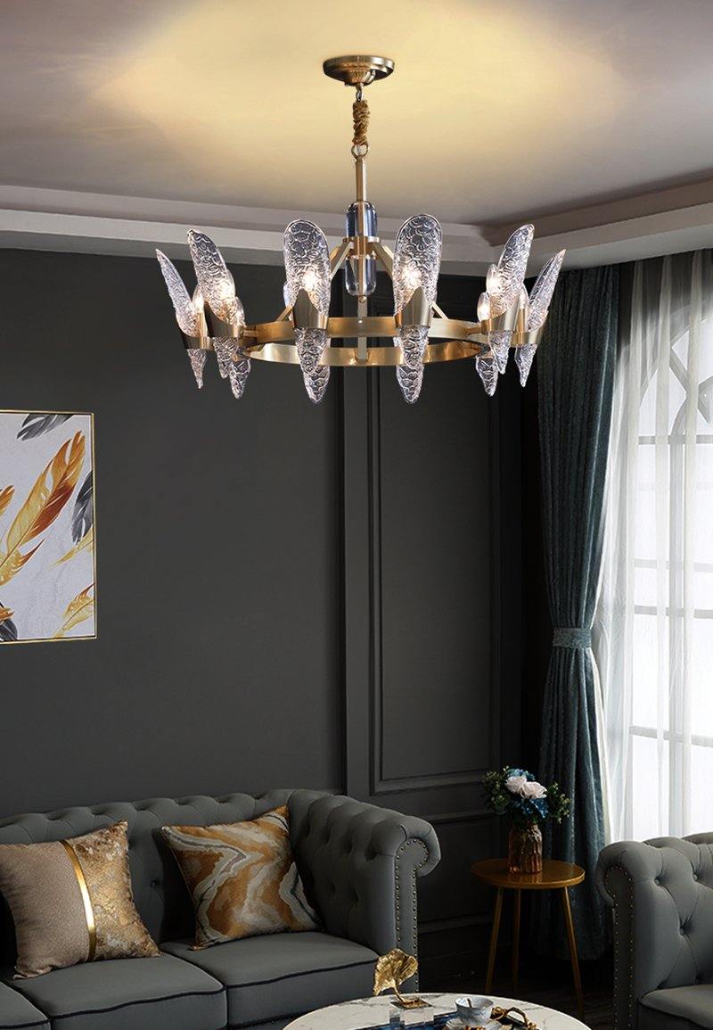 Brass Chandelier