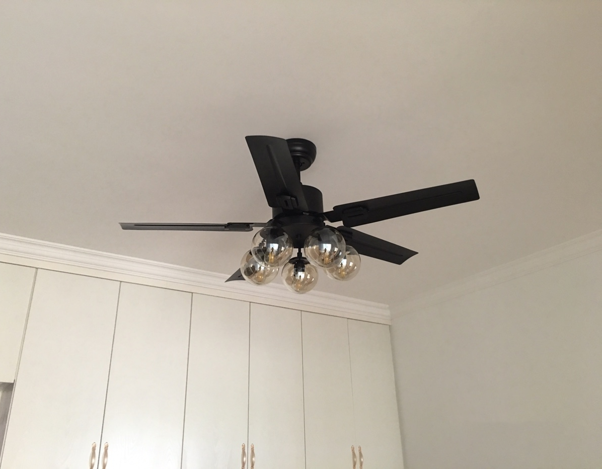 Black Vintage Ceiling Fan