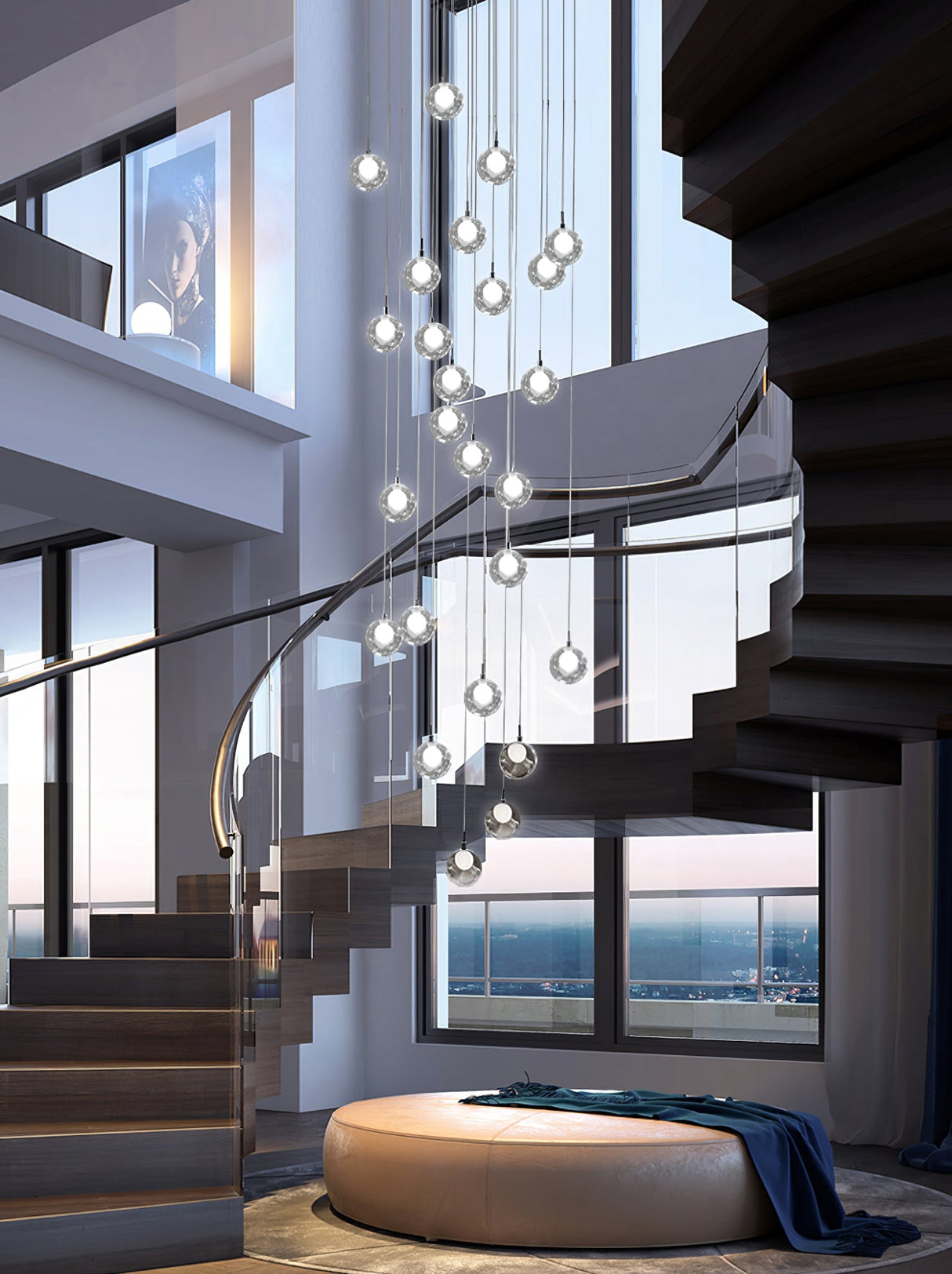 Globe Cluster Chandelier