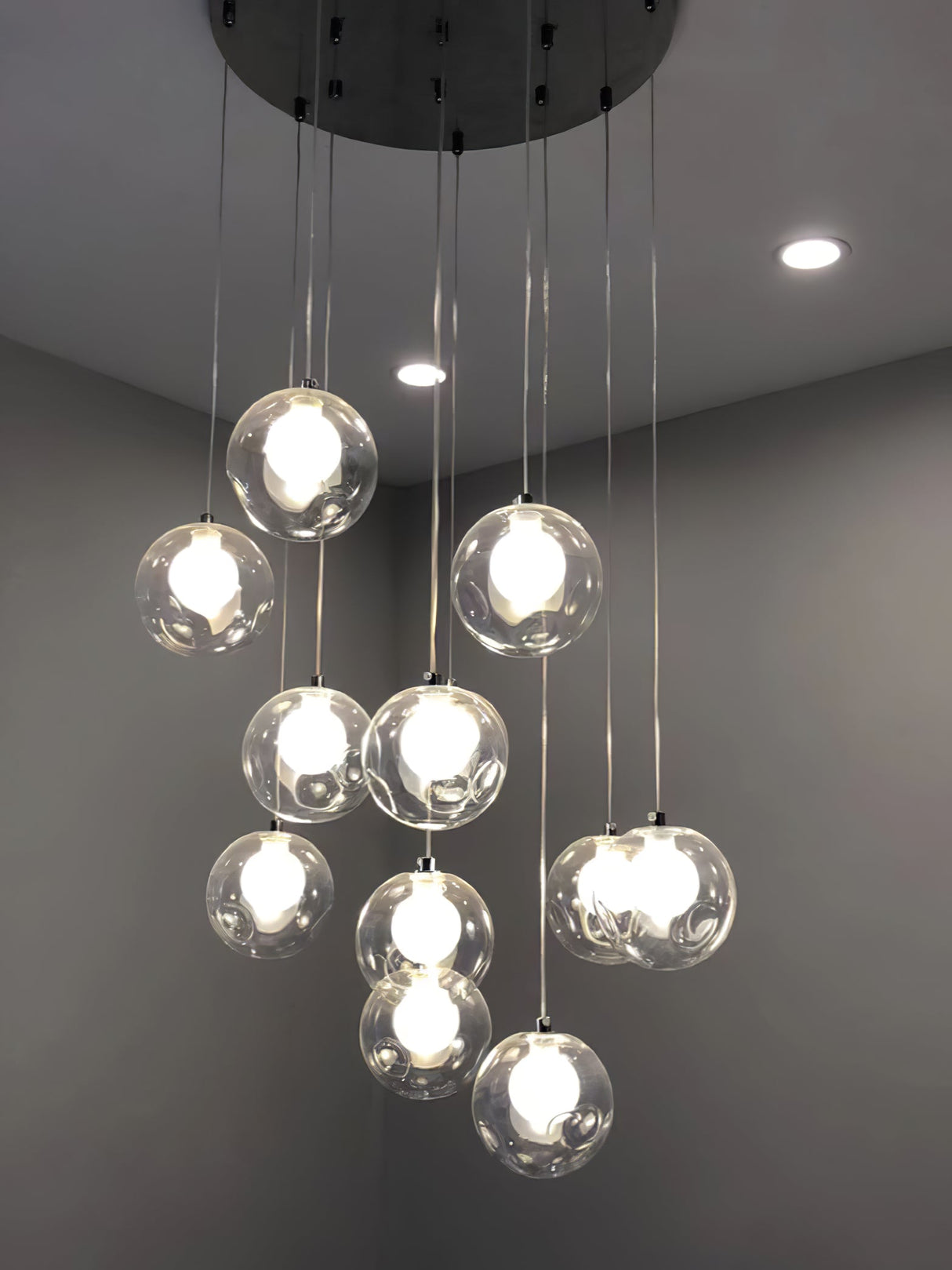 Globe Cluster Chandelier