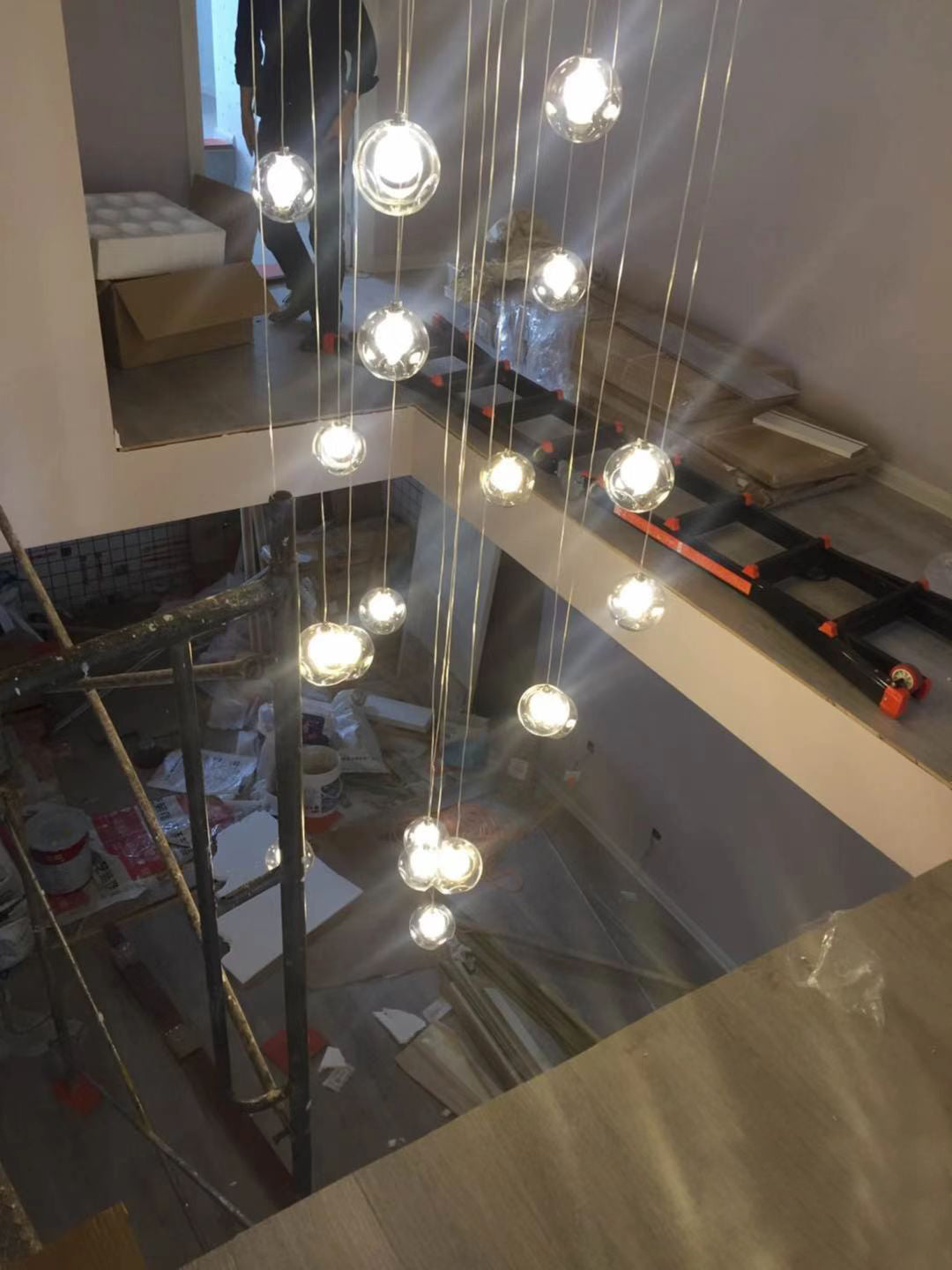 Globe Cluster Chandelier