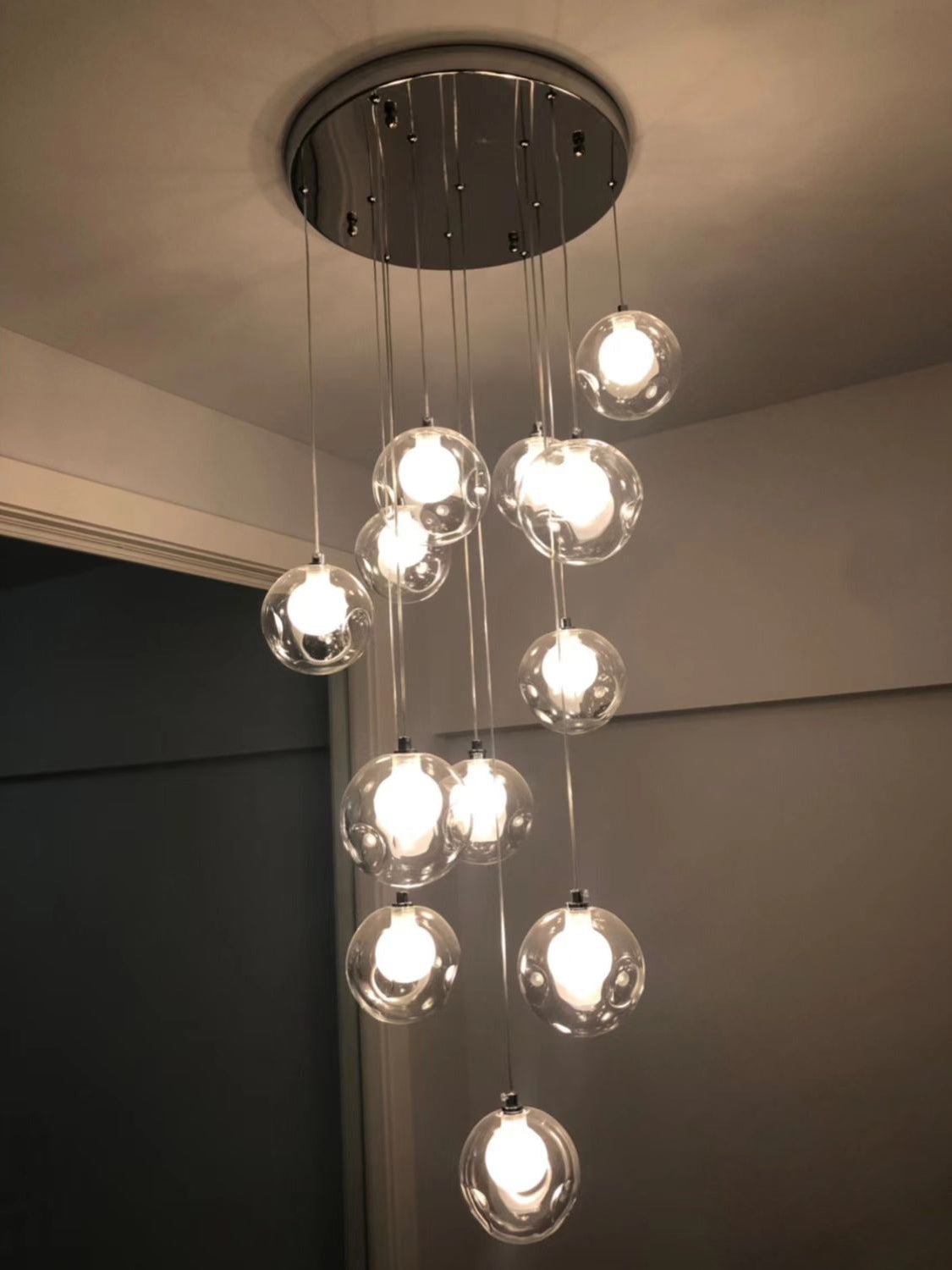 Globe Cluster Chandelier