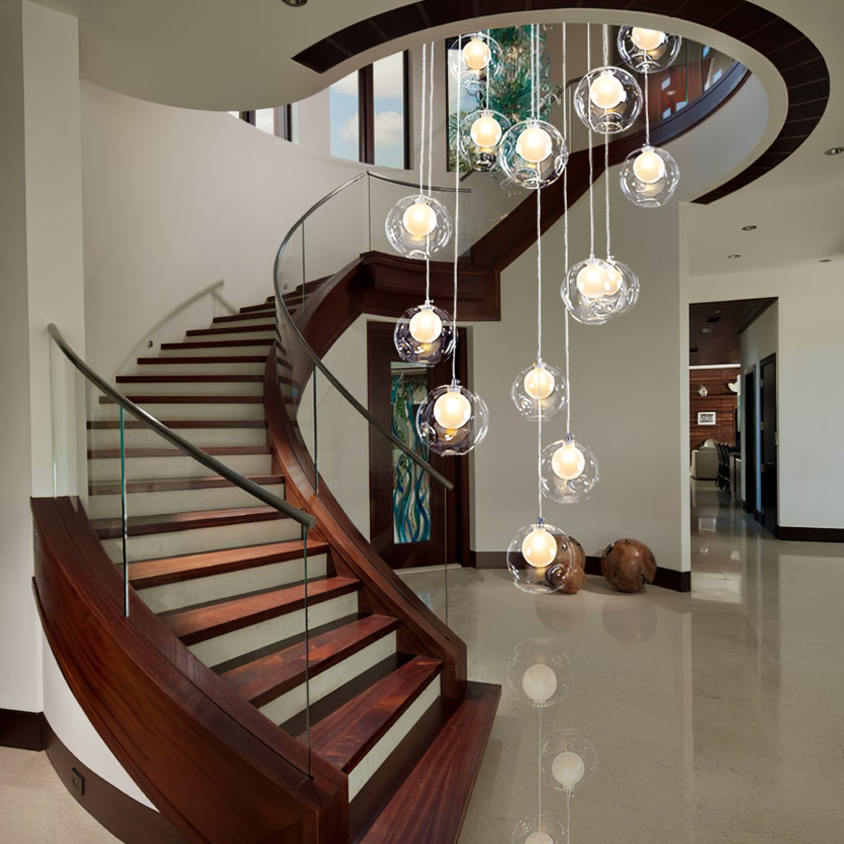 Globe Cluster Chandelier