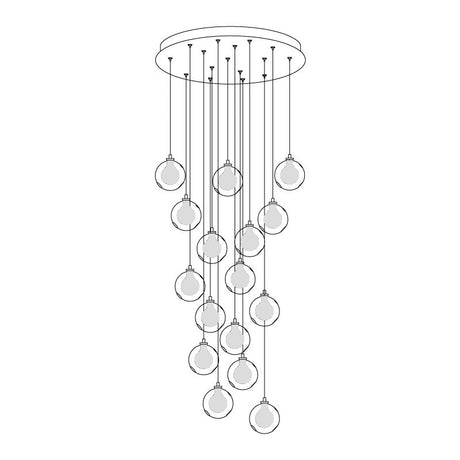 Globe Cluster Chandelier