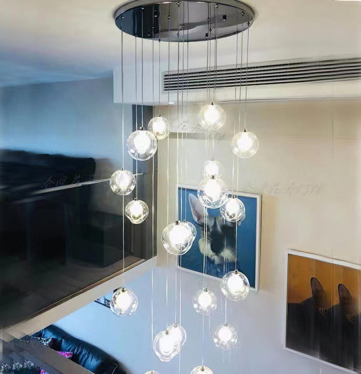 Globe Cluster Chandelier