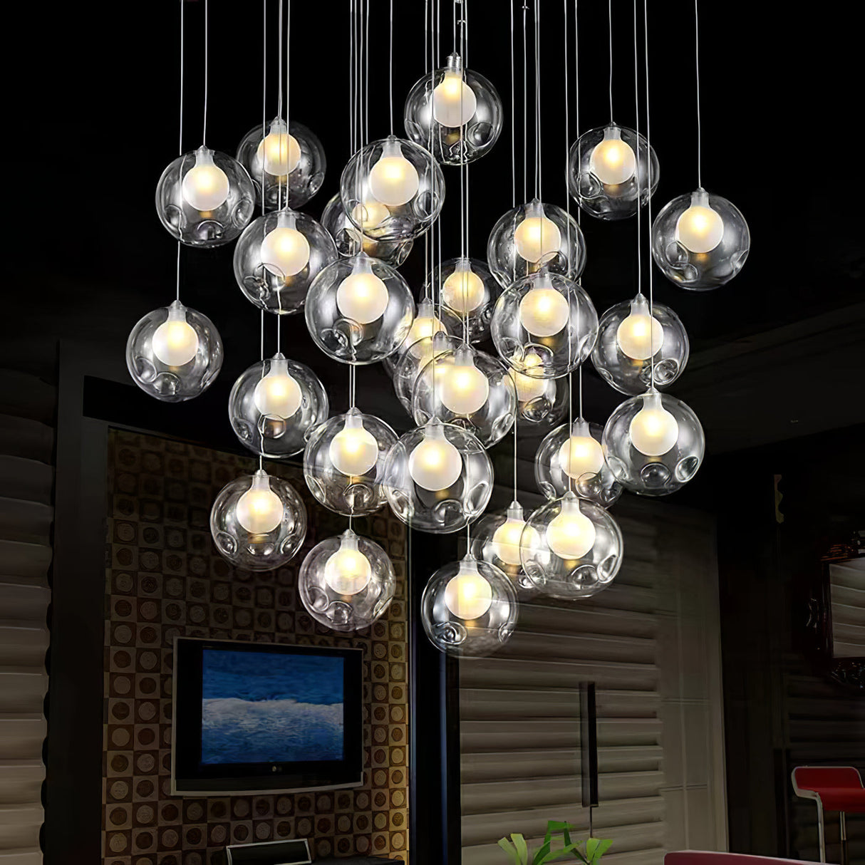 Globe Cluster Chandelier