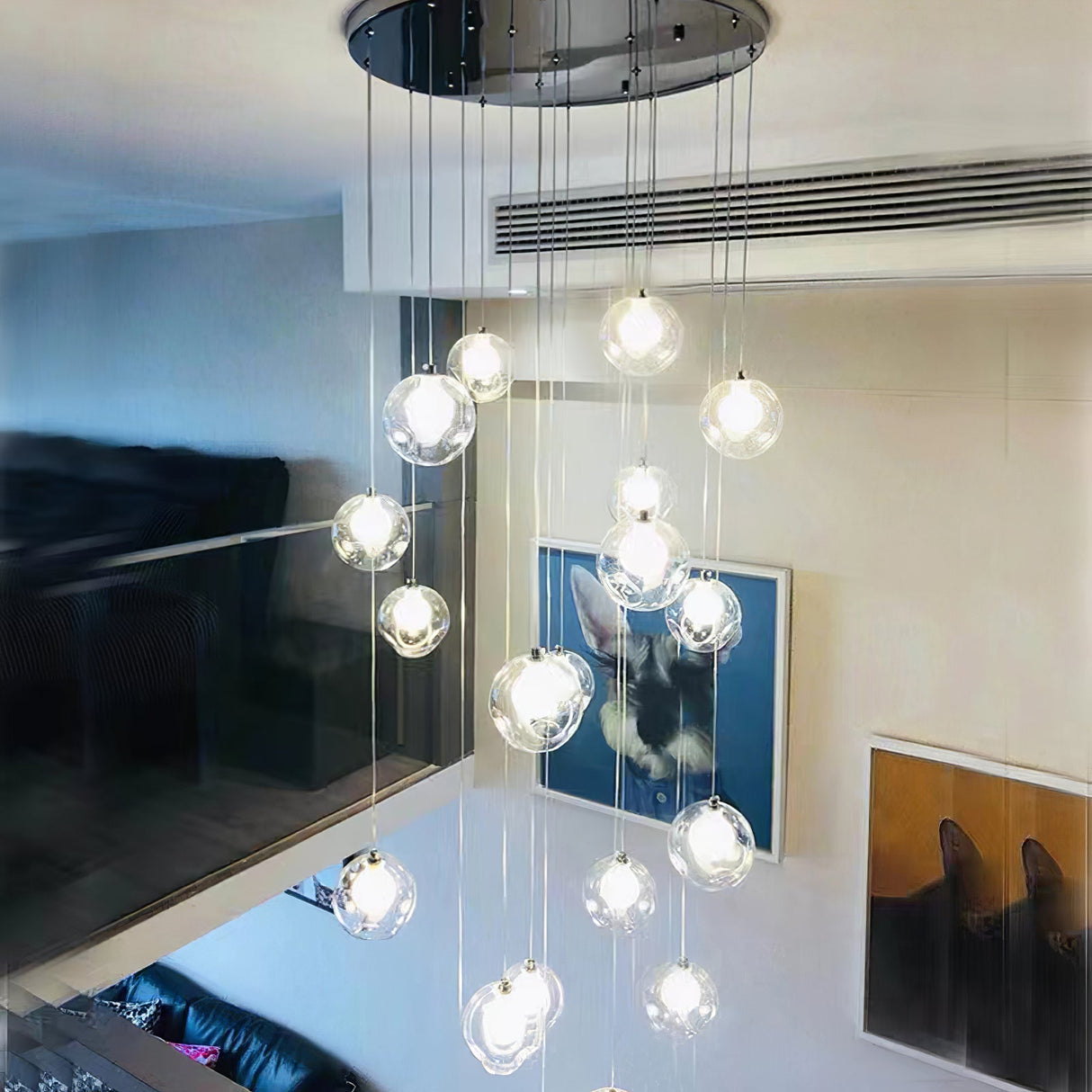 Globe Cluster Chandelier