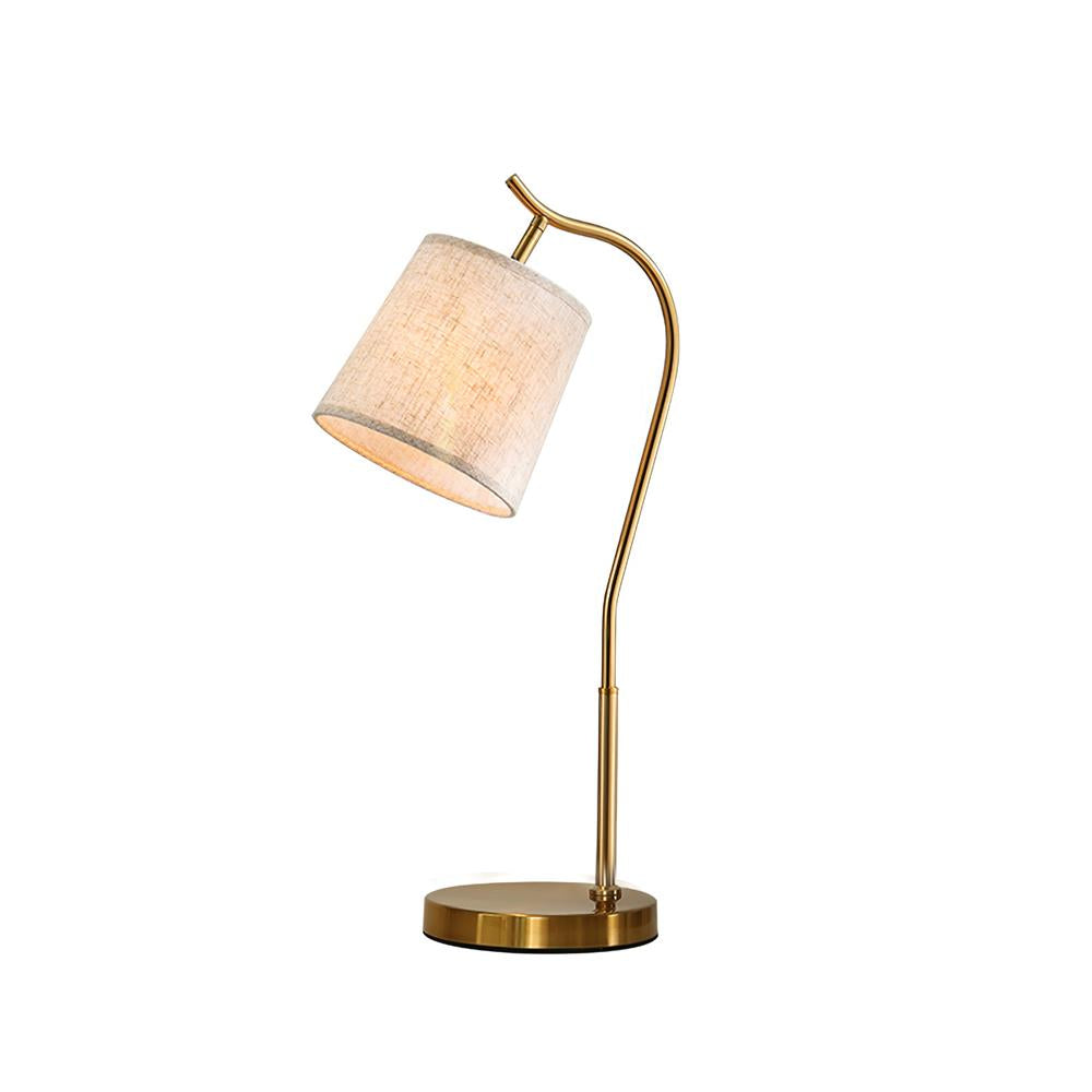 Gold Gooseneck Table Lamp