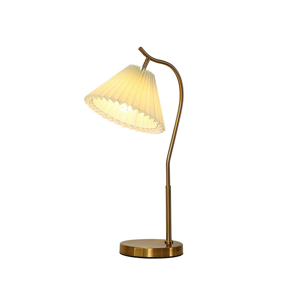 Gold Gooseneck Table Lamp