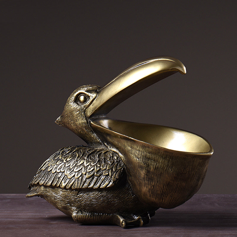 The Golden Pelican Trinket Dish
