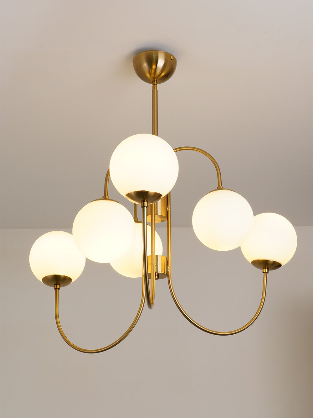 Gooseneck Chandelier