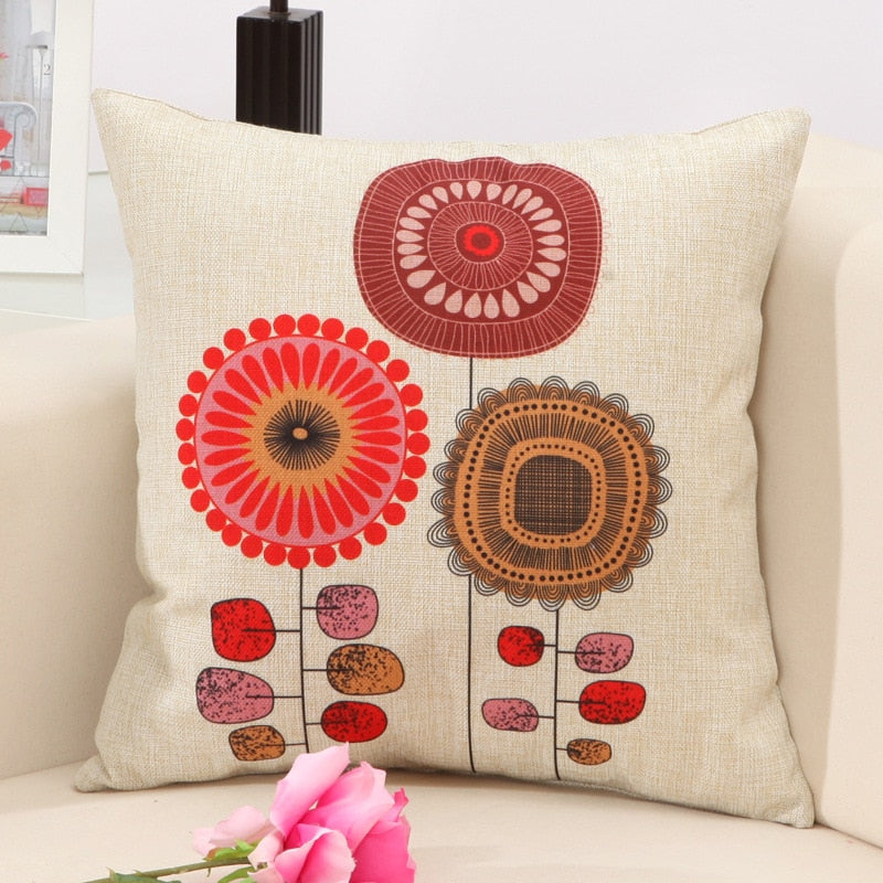 Fashion Flower Pillowcases