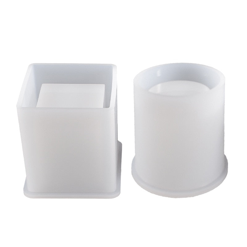 Silicone Flowerpot Geometrical