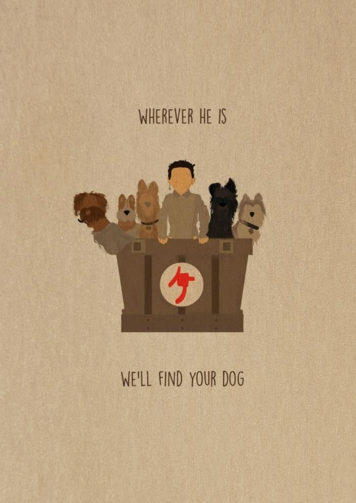 Vintage Wes Anderson Movie Poster