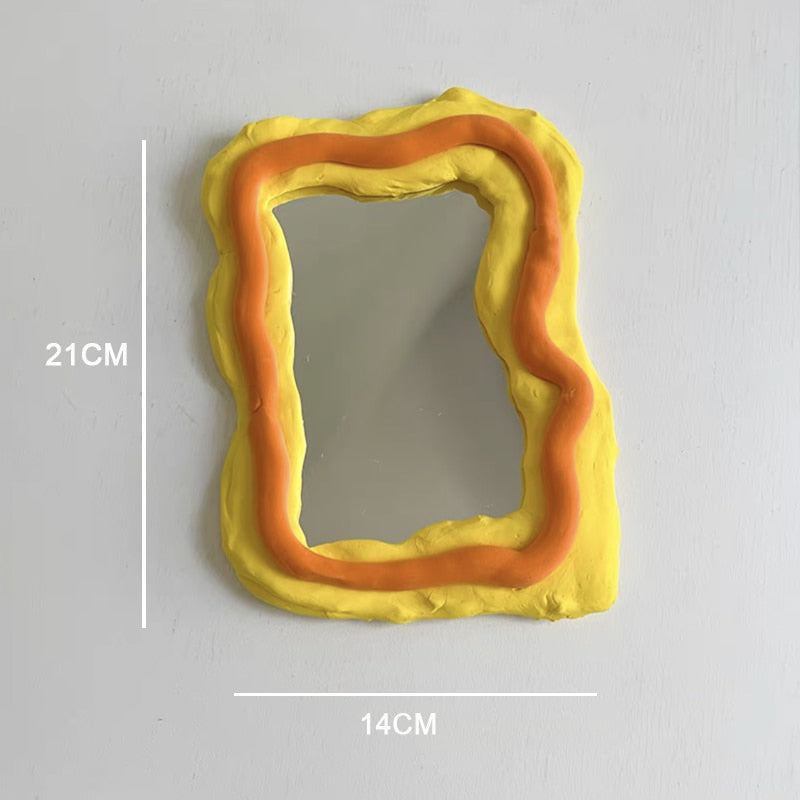 Indie Acrylic Clay Mirror