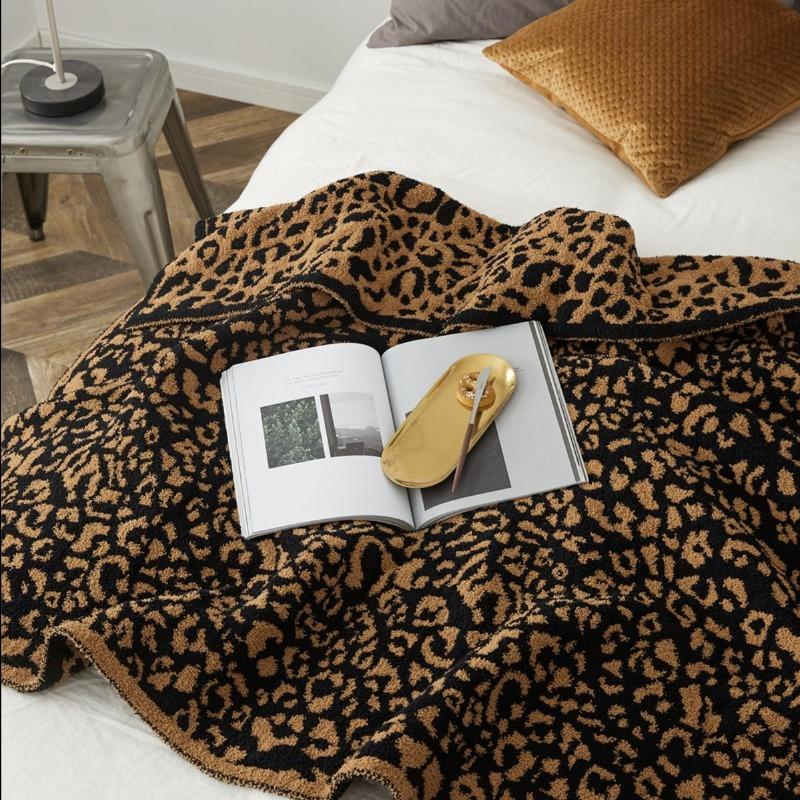 The Luxe Leopard Throw Blanket
