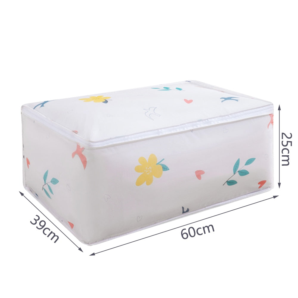 Preppy Patterned Foldable Storage Bag