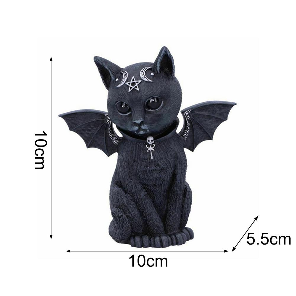 Goth Kitten Statue
