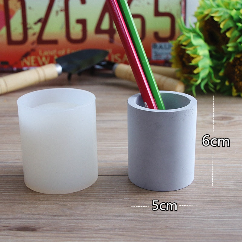 Silicone Flowerpot Geometrical