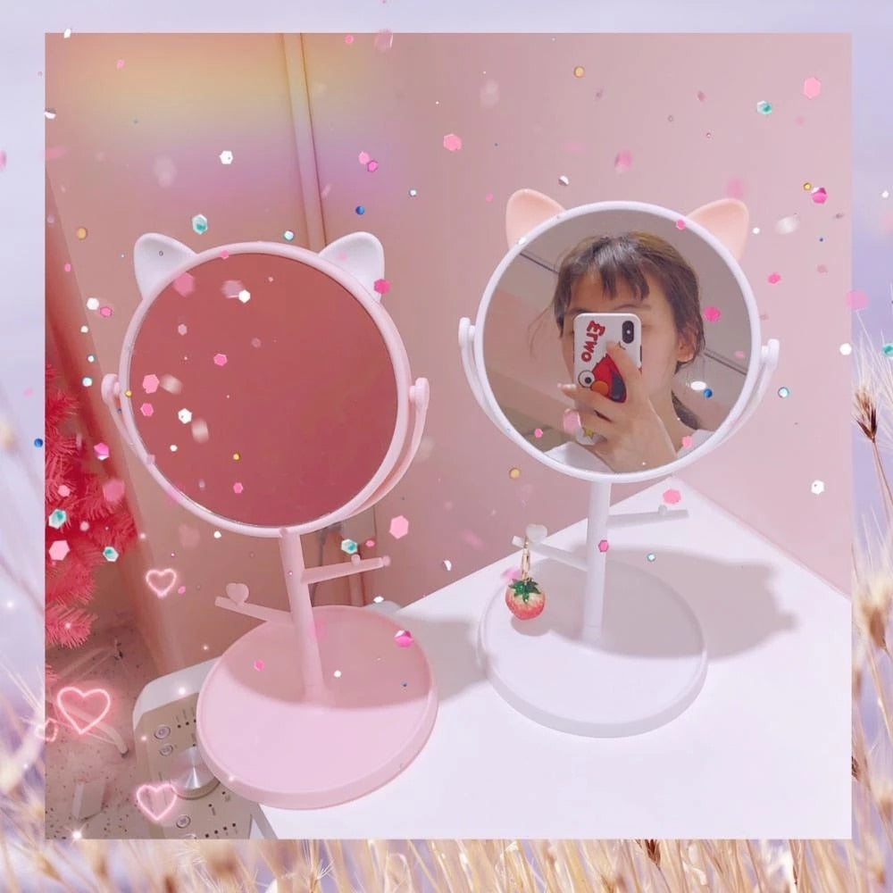Kawaii Makeup Cute Mirror