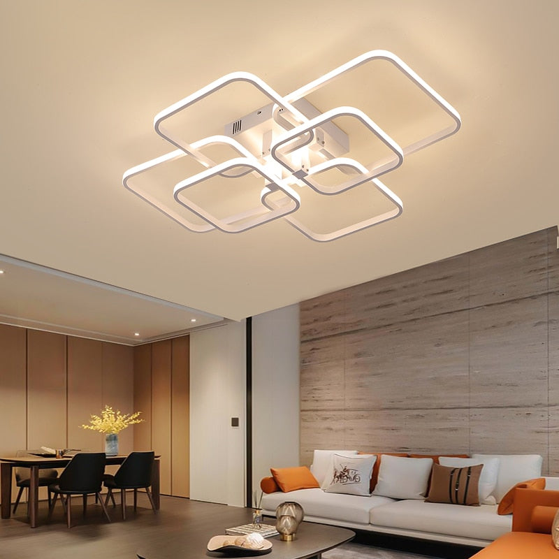 Quadrilateral Pendant Light