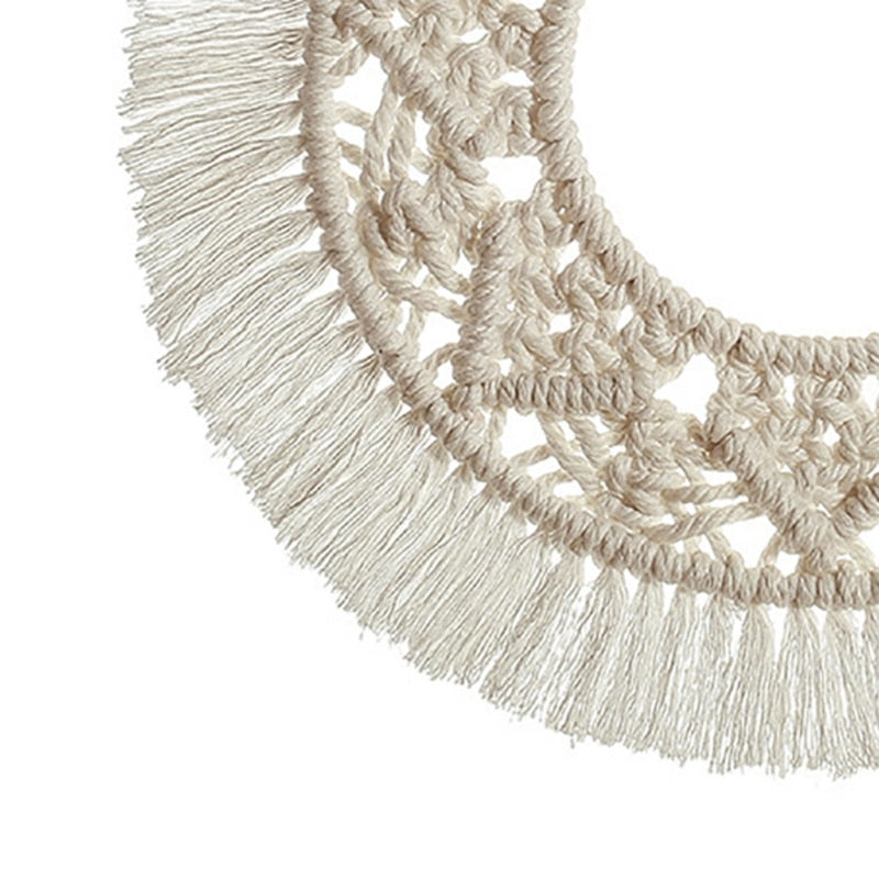 Woven Round Wall Hanging