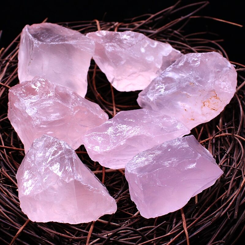 Preppy Natural Rose Quartz Crystal