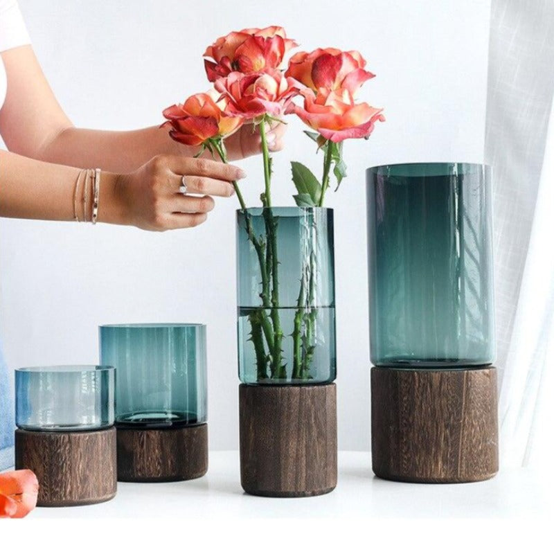 The Mystic Mountain Hurricane Vase Collection