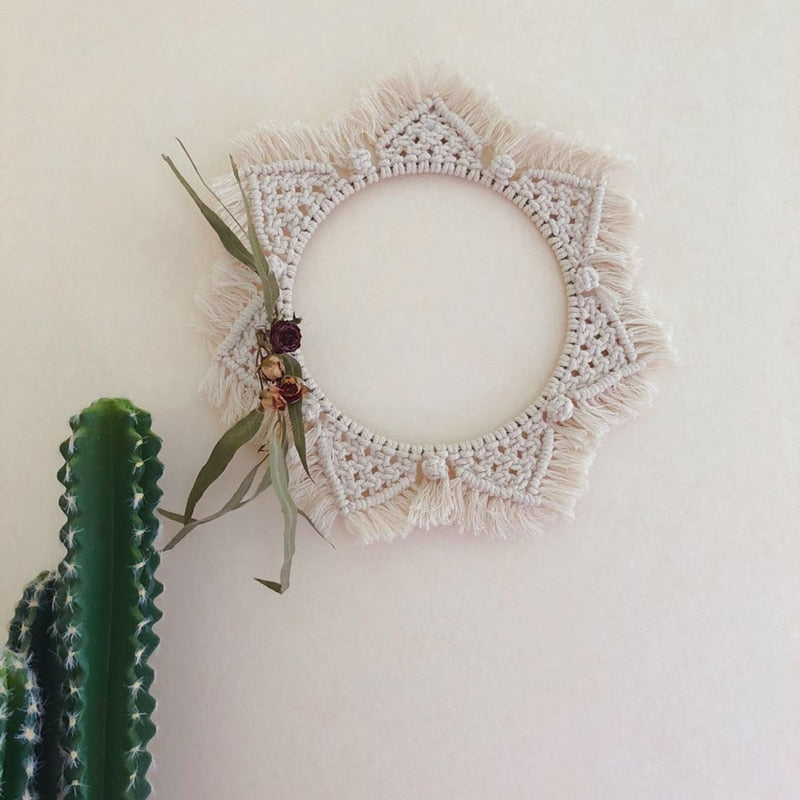 Macrame Wall Mirrors