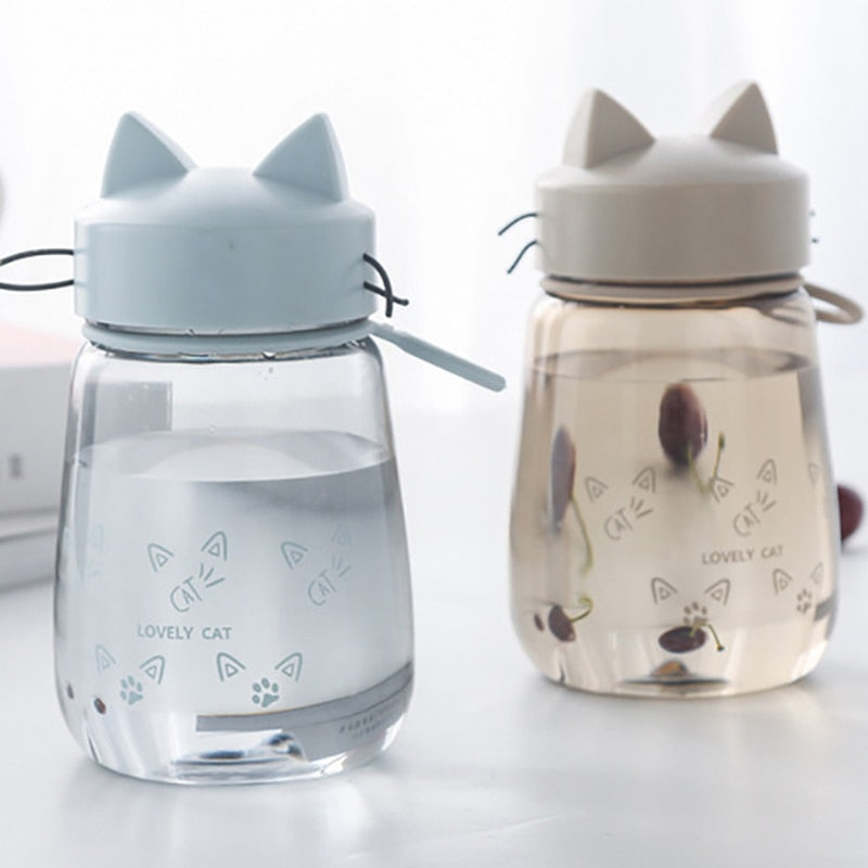 Portable Lovely Cat Water Bottle