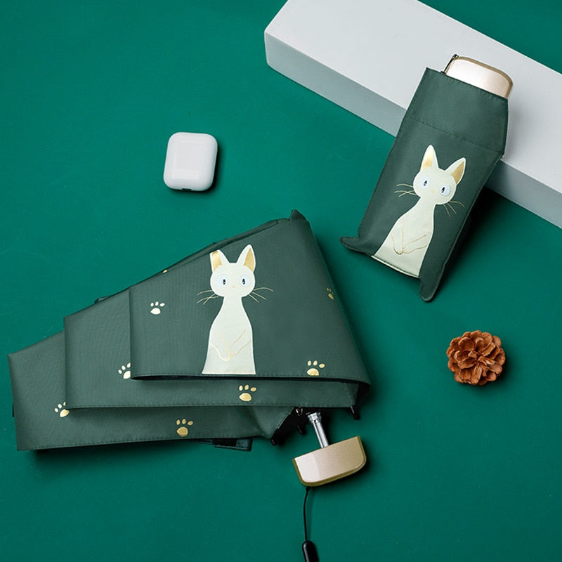 Cat Folding Automatic Umbrella
