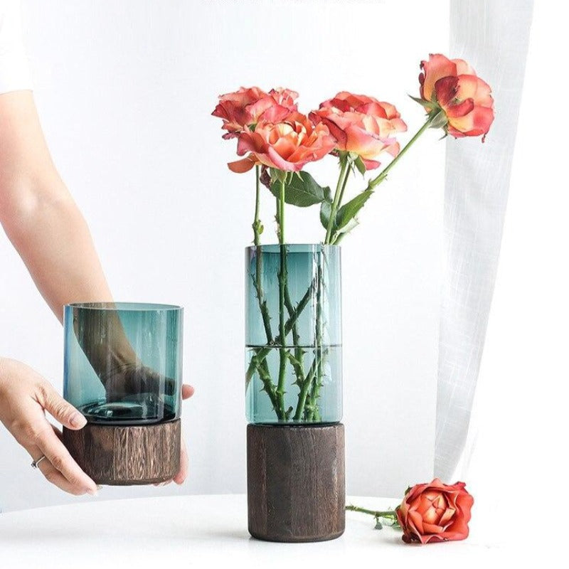 The Mystic Mountain Hurricane Vase Collection