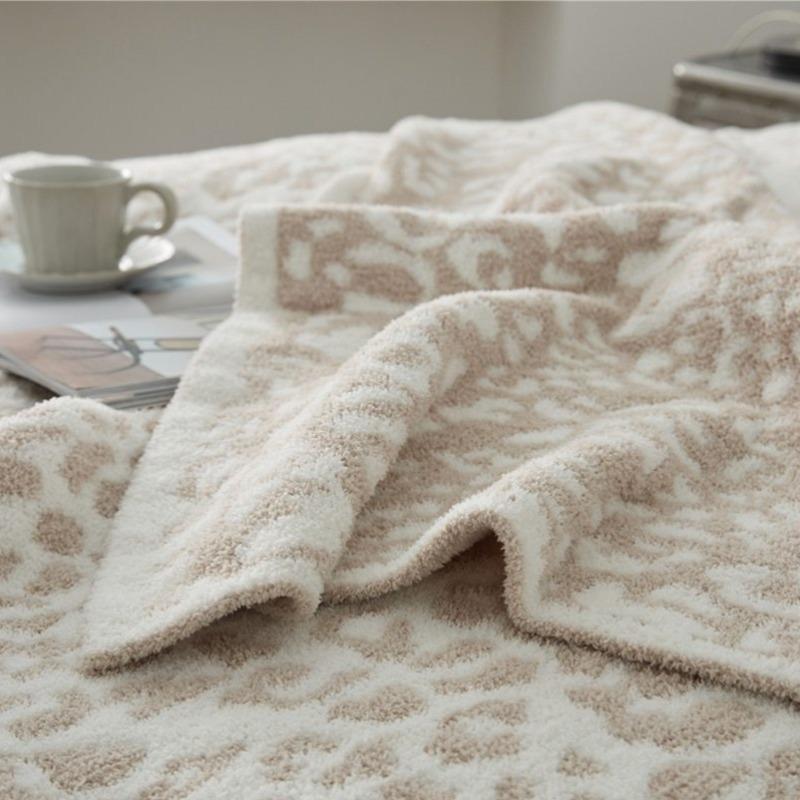 The Luxe Leopard Throw Blanket