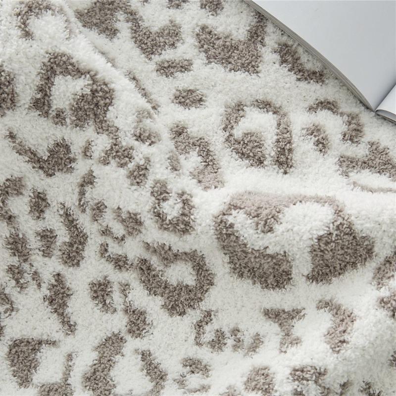 The Luxe Leopard Throw Blanket