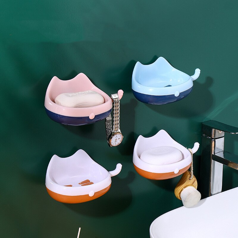 Cartoon Lucky Cat Soap Rack