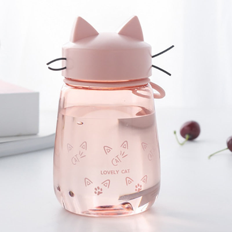 Portable Lovely Cat Water Bottle