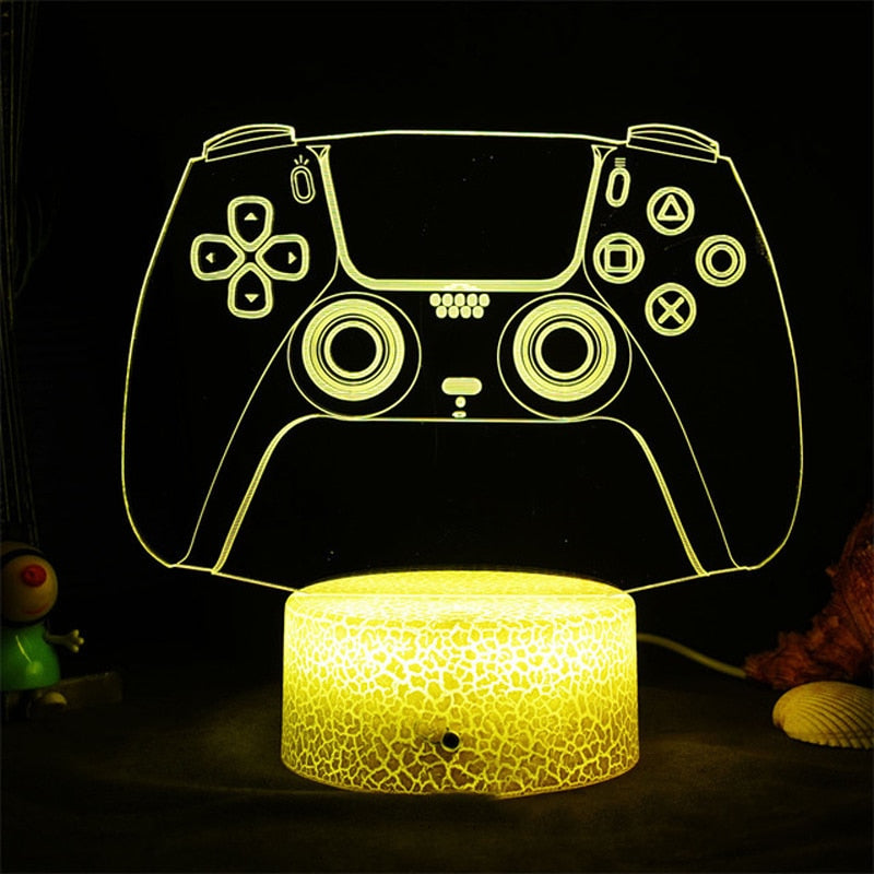 Egirl Gaming Room Night Lamp