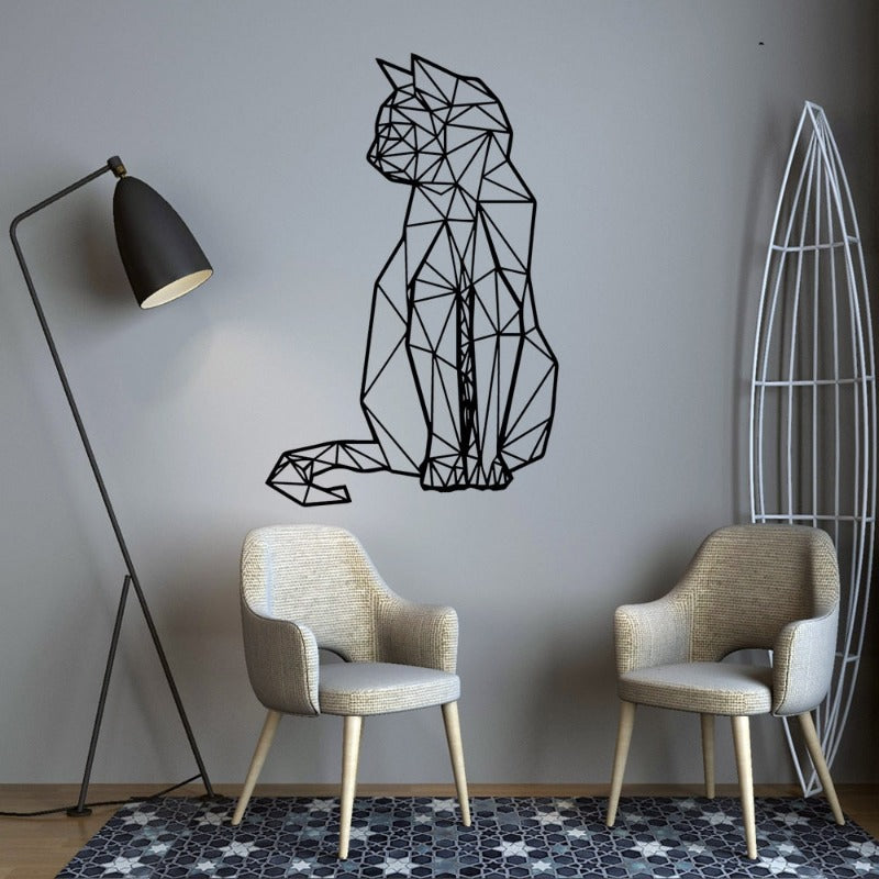 Cute Cat Wall Sticker Decal