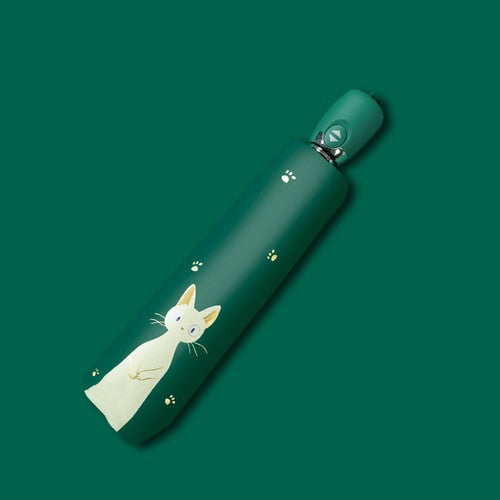 Cat Folding Automatic Umbrella