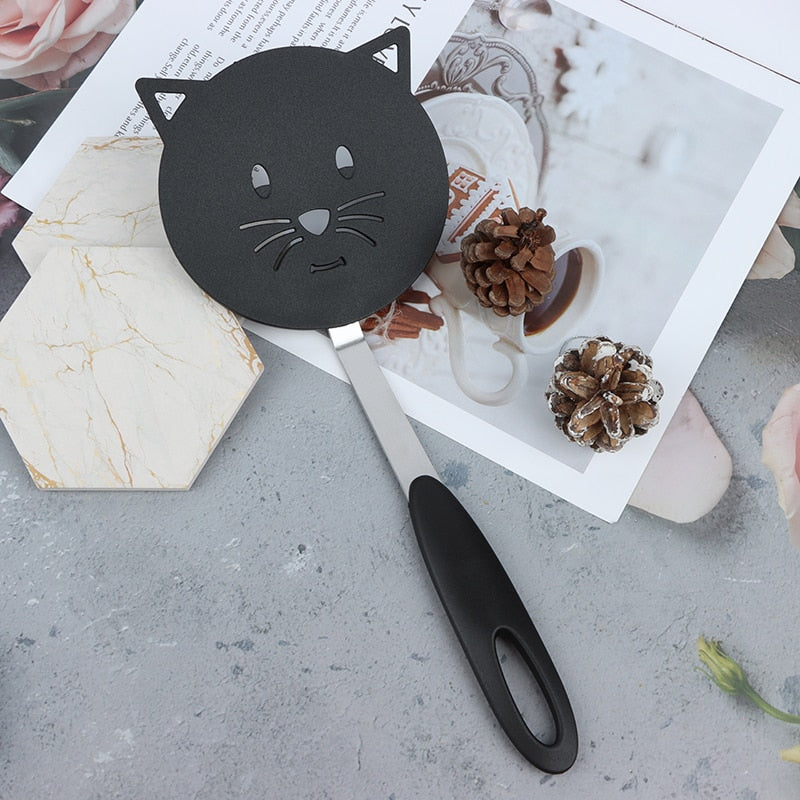 Cat Frying Non Stick Spatula