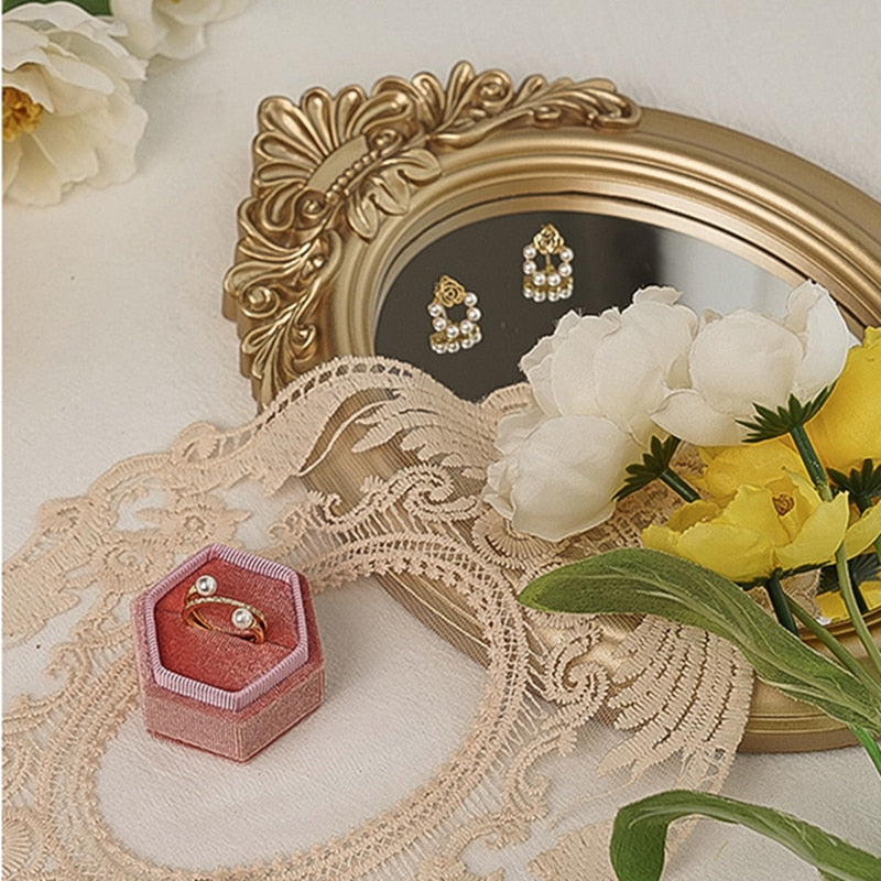 Small Round Mirror Dark Academia