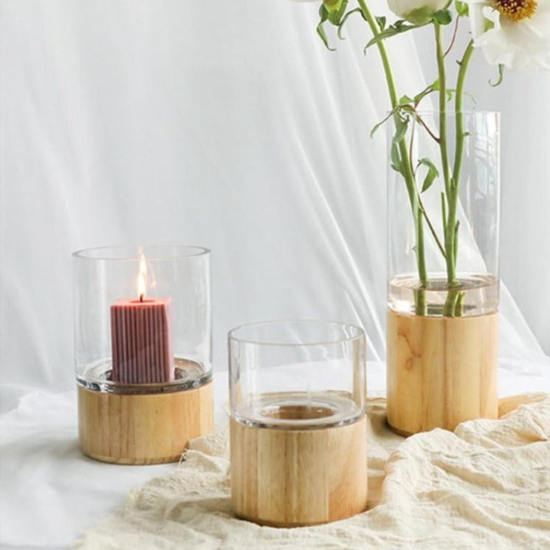 The Mystic Mountain Hurricane Vase Collection