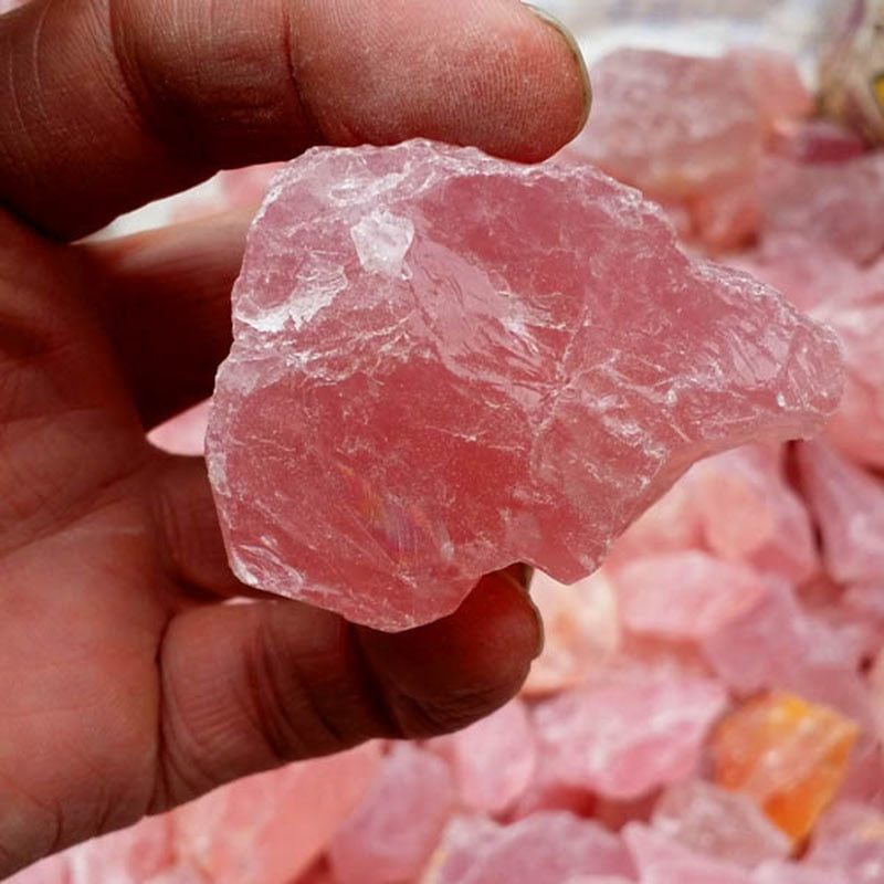 Preppy Natural Rose Quartz Crystal