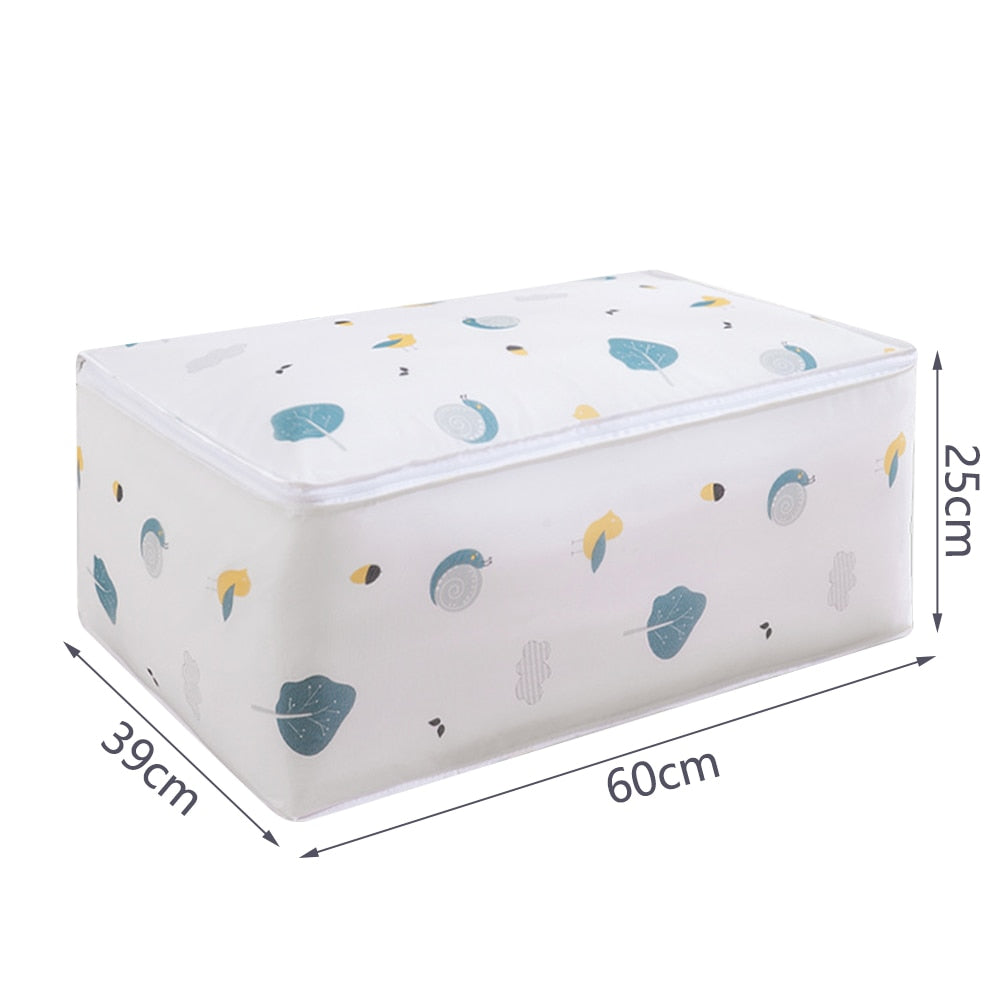 Preppy Patterned Foldable Storage Bag