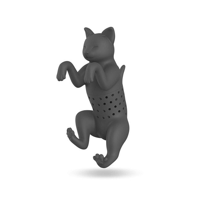 Cat Silicone Tea Strainer