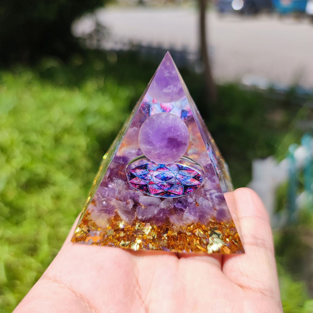 Crystal Pyramid Meditation Tool